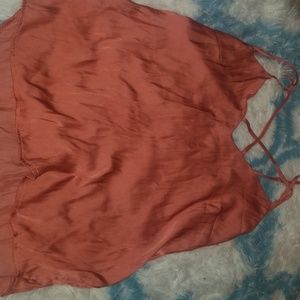 Burnt orange tanktop
